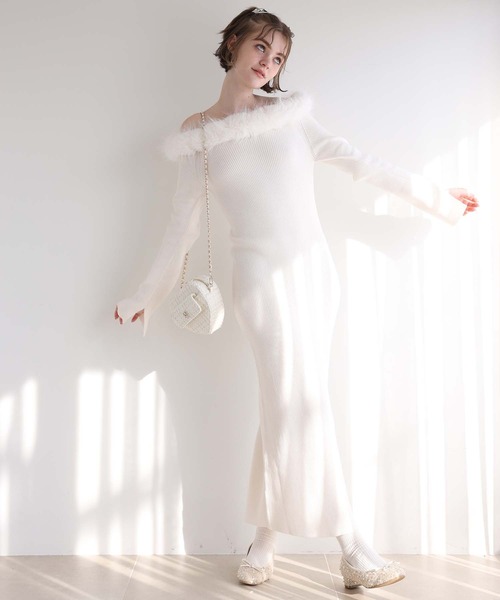 Seemi. byNICECLAUP（ シーミーバイナイスクラップ）の「【Seemi.】Seemiハートキルティングポシェット（ショルダーバッグ・レディース・ブラック/レッド/アイボリー/ホワイト系その他/ベージュ/サックスブルー・FREE）」の20枚目の写真