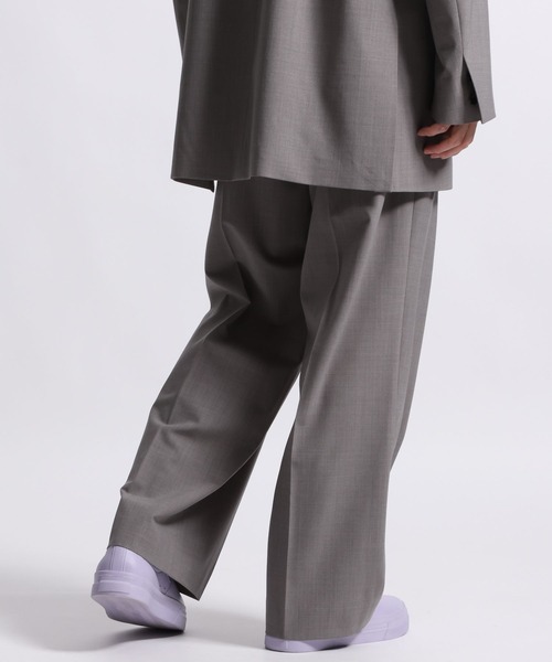 STERNBERG(スタンバーグ)の「STERNBERG/2タックワイドパンツ/991835(スラックス・メンズ・ブラック/グレー・LARGE/SMALL/MEDIUM)」の19枚目の写真