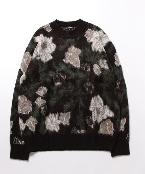 Tach clothing タッチクロージング　フラワー　ニット tk.TAKEO KIKUCHI ニット セーター フラワーニットプルオーバー