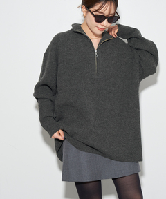 セール】ハーフジップショートトップス（スウェット）｜ETRE TOKYO