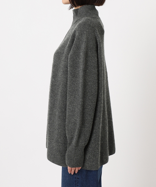 セール】リョウアゼハーフジッププルオーバー（ニット/セーター