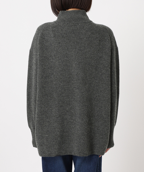 セール】リョウアゼハーフジッププルオーバー（ニット/セーター