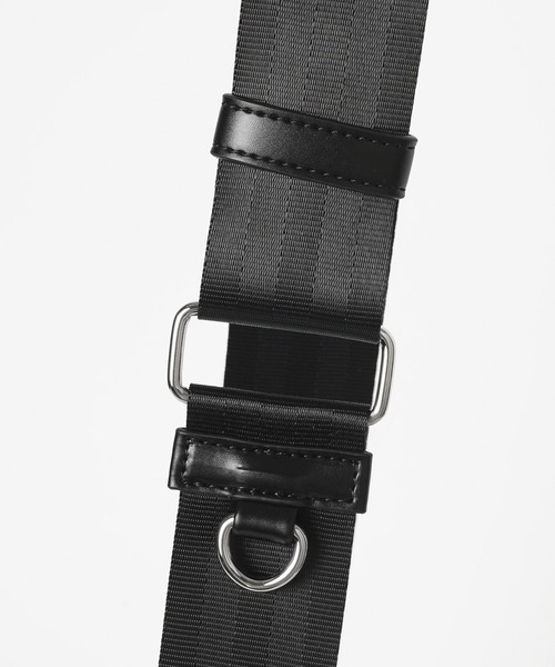 X-girl（エックスガール）の「OVAL LOGO FAUX LEATHER SHOULDER BAG（ショルダーバッグ・レディース・ブラック/オレンジ・ONE SIZE）」の9枚目の写真