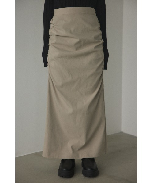 BLACK BY MOUSSY(ブラックバイマウジー)の「side slit skirt(サイドスリットスカート)(スカート・レディース・ブラック/ライトグレー・1/2)」の16枚目の写真