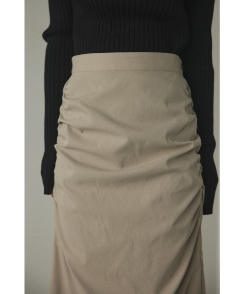 BLACK BY MOUSSY(ブラックバイマウジー)の「side slit skirt(サイドスリットスカート)(スカート・レディース・ブラック/ライトグレー・1/2)」の19枚目の写真