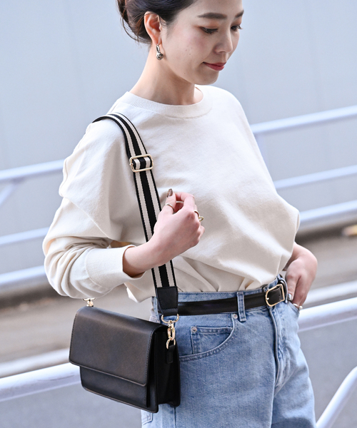 追加2》ラインテープショルダー（ショルダーバッグ）｜B.C STOCK