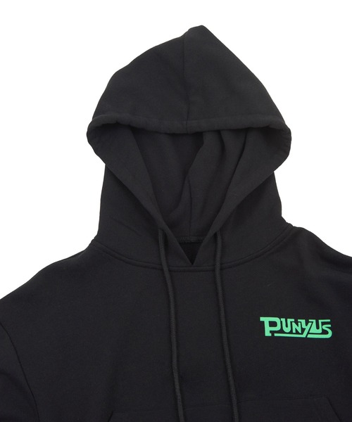 PUNYUS（プニュズ）の「ドラゴンクロップドパーカー（パーカー・レディース・ブラック/レッド/杢グレー・1/2/4/3）」の8枚目の写真