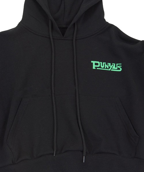 PUNYUS（プニュズ）の「ドラゴンクロップドパーカー（パーカー・レディース・ブラック/レッド/杢グレー・1/2/4/3）」の21枚目の写真