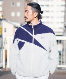 Reebok（リーボック）の「【Reebok/リーボック】ベクターフリースJK/ビッグロゴモコモコブルゾン（ブルゾン）」