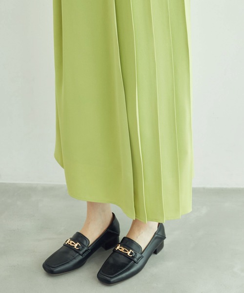 ROPE' PICNIC（ロペピクニック）の「プリーツ切り替えスカート（スカート・レディース・ベージュ/ネイビー/グリーン系その他・36/38）」の16枚目の写真