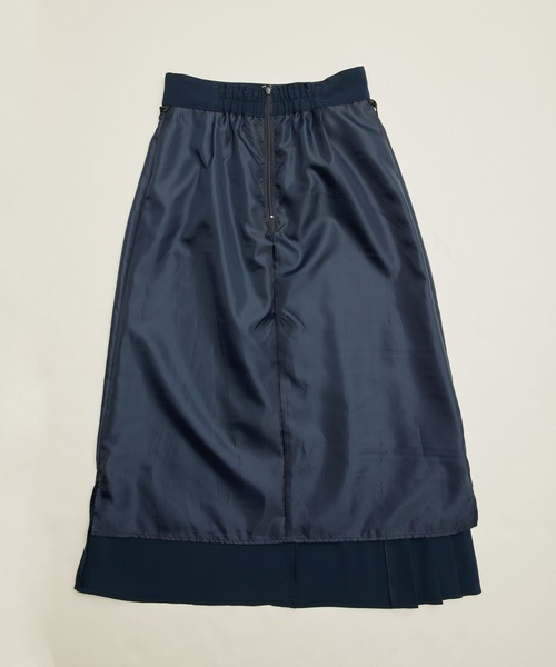 ROPE' PICNIC（ロペピクニック）の「プリーツ切り替えスカート（スカート・レディース・ベージュ/ネイビー/グリーン系その他・36/38）」の18枚目の写真