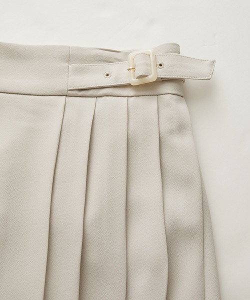 ROPE' PICNIC（ロペピクニック）の「プリーツ切り替えスカート（スカート・レディース・ベージュ/ネイビー/グリーン系その他・36/38）」の19枚目の写真