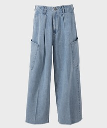 saby | 【saby/サバイ】TUCK BAGGY CARGO PANTS(デニムパンツ)