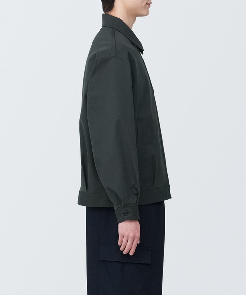 無印良品(ムジルシリョウヒン)の「紳士 撥水ブルゾン(ブルゾン・メンズ・ベージュ系1/ブラック/ダークグレー・S/XL/L/M)」の13枚目の写真