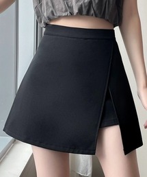 フロントスリットミニスカート