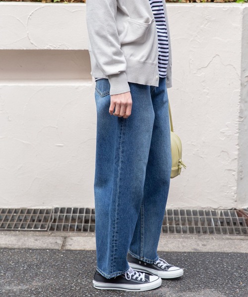 FORK&SPOON（フォークアンドスプーン）の「FORK&SPOON　JFDルーズテーパードパンツ（デニムパンツ・レディース・ワンウォッシュ/ブルー系その他・1/2）」の15枚目の写真