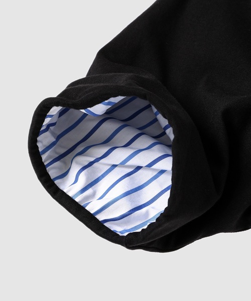 DRIES VAN NOTEN ブラック Tシャツ S ドリス　マルジェラ Dries Van Notenのブラック レギュラーフィット Tシャツがセール中