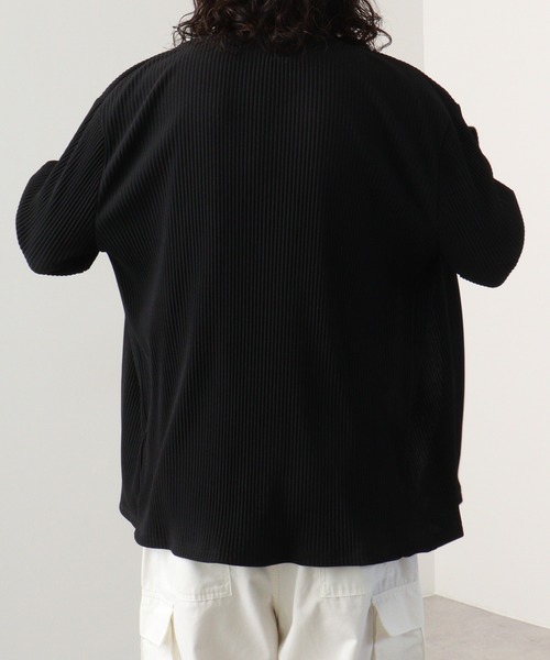 EVOLUTION(エボリューション)の「Pleated mode cardigan / プリーツカーディガン unisex(カーディガン/ボレロ・メンズ・ベージュ/ブラウン/ブラック/アイボリー・XL/M/L)」の18枚目の写真