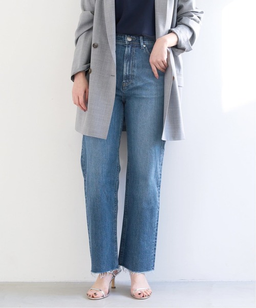 ヤヌーク　Lea イエナ別注　24 YANUK/ヤヌーク 別注 LEA ストレートホワイトデニム（デニム