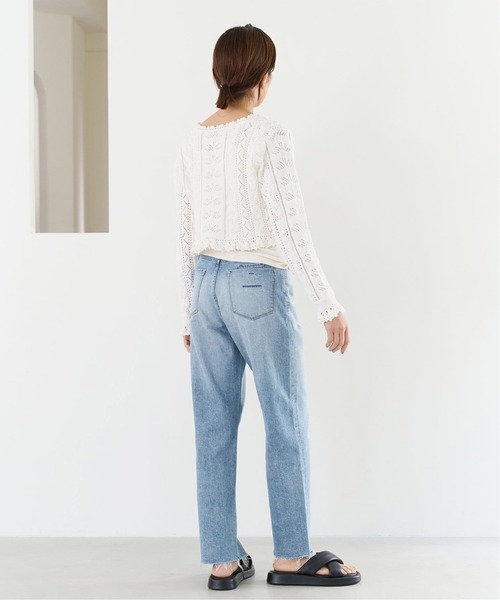 IENA(イエナ)の「【YANUK/ヤヌーク】別注 LEA BOYS ストレートデニムパンツ(デニムパンツ・レディース・コバルトブルー/ブルー・23/22/26/25/24)」の21枚目の写真