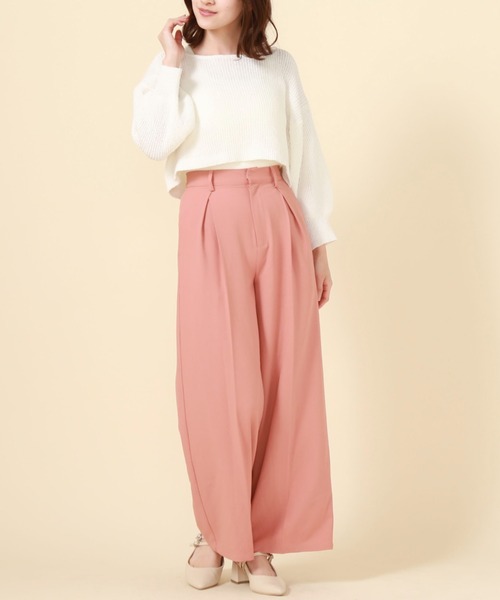 archives（アルシーヴ）の「2WAYリボンTTヤーンニットアンサンブル（アンサンブル・レディース・オレンジ/グリーン/ブルーグレー/アイボリー・MEDIUM）」の11枚目の写真