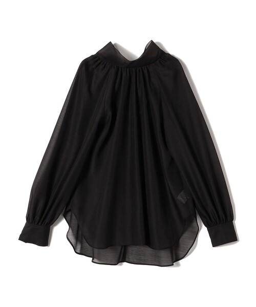 手洗い可能〉オーガンジー リボン ブラウス（シャツ/ブラウス）｜SHIPS