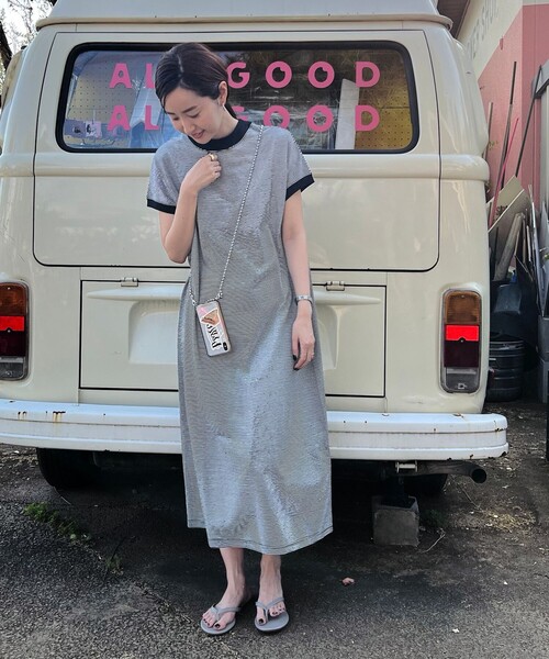 coen(コーエン)の「【WEB限定復刻】リピT・USAコットンハイネックロングワンピース(ワンピース・レディース・ブラック/ベージュ/ダークグレー/その他1/その他3/ライラック/コバルトブルー・S/M)」の9枚目の写真