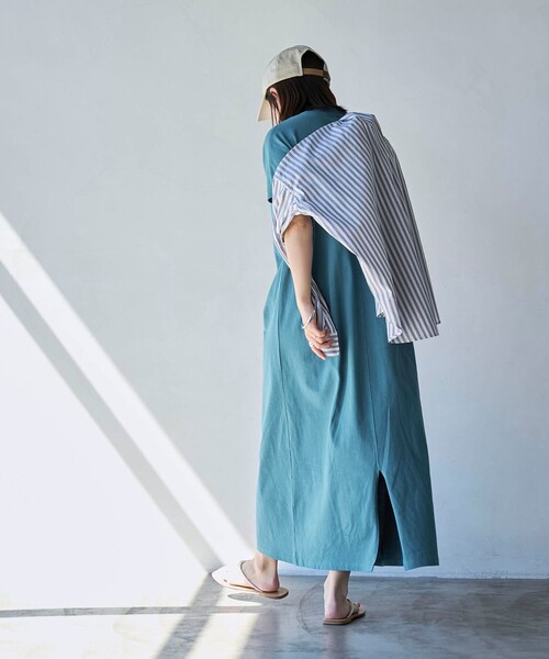 COS コクーンウールワンピース 黒　完売品 セール】ハイウエストセミコクーンワンピース 【低身長・小柄