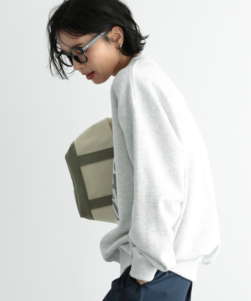 BARNYARDSTORM(バンヤードストーム)の「BARNYARDSTORM / SUNNYスウェット / マシンウォッシャブル(スウェット・レディース・ホワイト/ネイビー/グレー・FREE)」の9枚目の写真