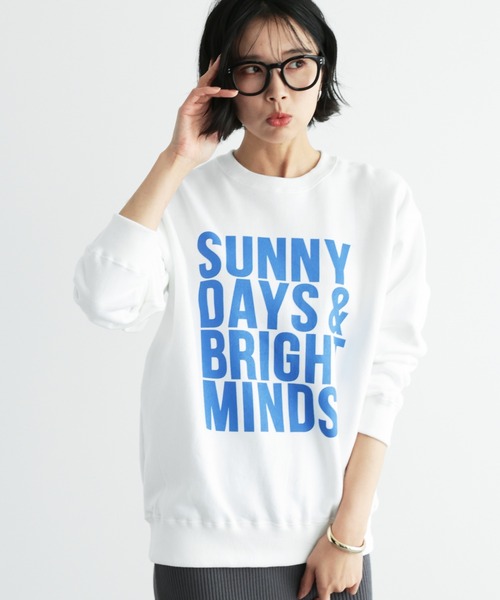 BARNYARDSTORM(バンヤードストーム)の「BARNYARDSTORM / SUNNYスウェット / マシンウォッシャブル(スウェット・レディース・ホワイト/ネイビー/グレー・FREE)」の13枚目の写真