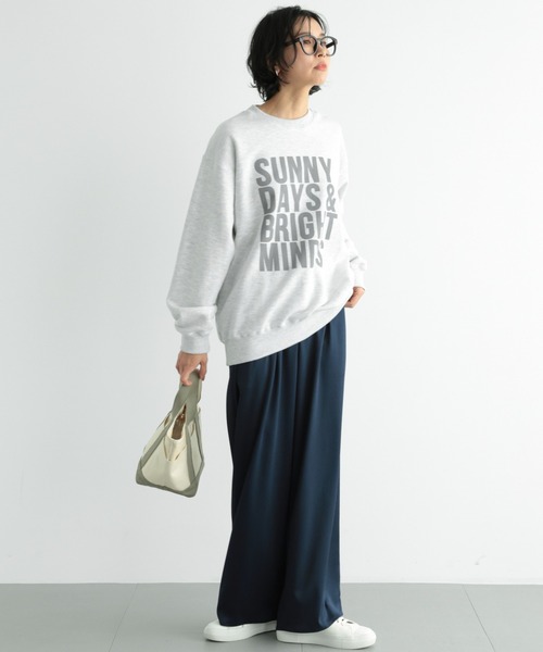 BARNYARDSTORM(バンヤードストーム)の「BARNYARDSTORM / SUNNYスウェット / マシンウォッシャブル(スウェット・レディース・ホワイト/ネイビー/グレー・FREE)」の10枚目の写真