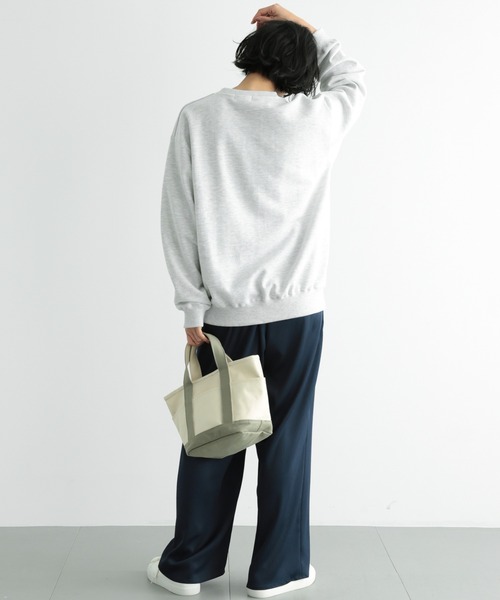 BARNYARDSTORM(バンヤードストーム)の「BARNYARDSTORM / SUNNYスウェット / マシンウォッシャブル(スウェット・レディース・ホワイト/ネイビー/グレー・FREE)」の12枚目の写真