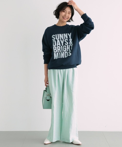 BARNYARDSTORM(バンヤードストーム)の「BARNYARDSTORM / SUNNYスウェット / マシンウォッシャブル(スウェット・レディース・ホワイト/ネイビー/グレー・FREE)」の18枚目の写真