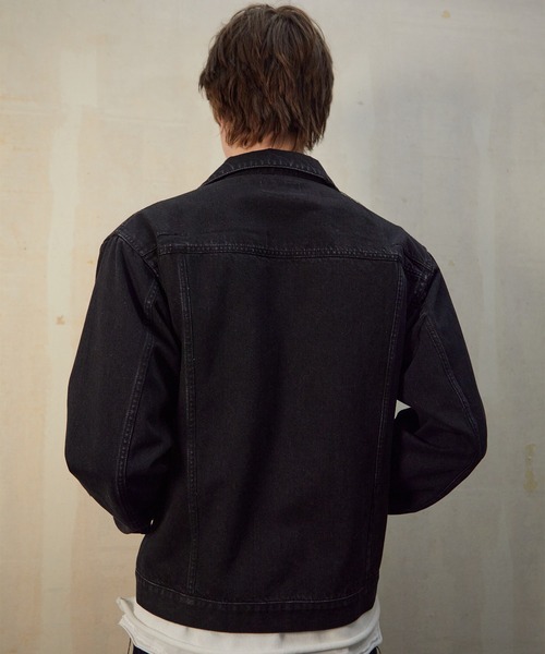 NUMBER (N)INE(ナンバーナイン)の「NUMBER (N)INE/ナンバーナイン DROP STITCHES DENIM JACKET(デニムジャケット・メンズ・インディゴブルー/ブラック・4/3/2)」の13枚目の写真