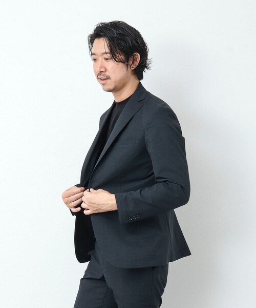 ⭐︎早い者勝ち　CURLY セットアップ　ジャケット トラウザーズ　ネイビー Loungewear tokyo（ラウンジウェアトウキョウ）の