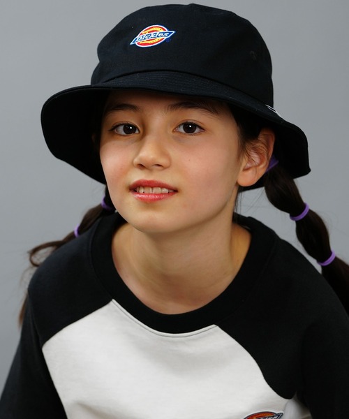 Dickies(ディッキーズ)の「Dickies/ディッキーズ キッズ ハット ICON-バケットHAT 80566100(ハット・キッズ・ブラック/ベージュ/インディゴブルー・FREE)」の5枚目の写真