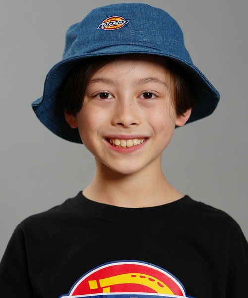 Dickies(ディッキーズ)の「Dickies/ディッキーズ キッズ ハット ICON-バケットHAT 80566100(ハット・キッズ・ブラック/ベージュ/インディゴブルー・FREE)」の11枚目の写真