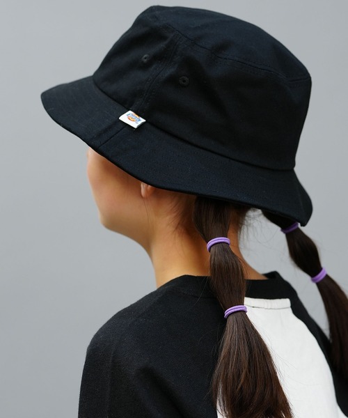 Dickies(ディッキーズ)の「Dickies/ディッキーズ キッズ ハット ICON-バケットHAT 80566100(ハット・キッズ・ブラック/ベージュ/インディゴブルー・FREE)」の7枚目の写真
