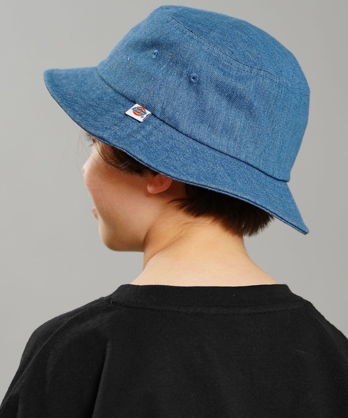 Dickies(ディッキーズ)の「Dickies/ディッキーズ キッズ ハット ICON-バケットHAT 80566100(ハット・キッズ・ブラック/ベージュ/インディゴブルー・FREE)」の13枚目の写真