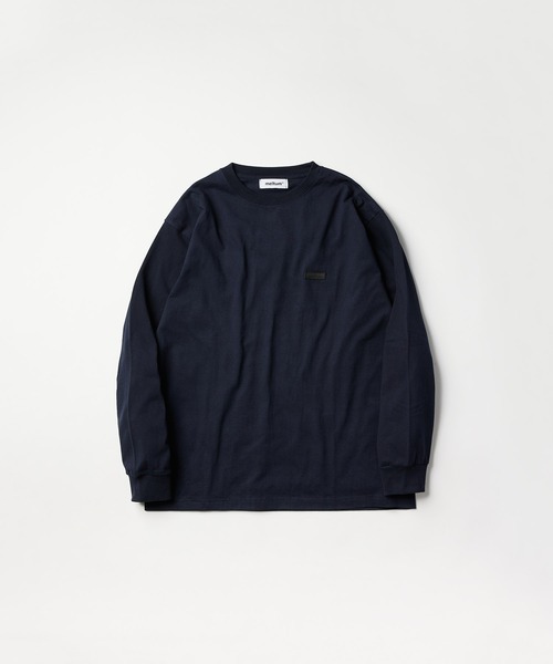 meltum(メルタム)の「RUBBER TAG TEE L/S(Tシャツ/カットソー・メンズ・ホワイト/グレー/ブラック/ネイビー/ブラウン・SMALL/X-LARGE/LARGE/MEDIUM/XX-LARGE)」の5枚目の写真