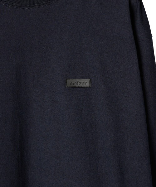 meltum(メルタム)の「RUBBER TAG TEE L/S(Tシャツ/カットソー・メンズ・ホワイト/グレー/ブラック/ネイビー/ブラウン・SMALL/X-LARGE/LARGE/MEDIUM/XX-LARGE)」の7枚目の写真