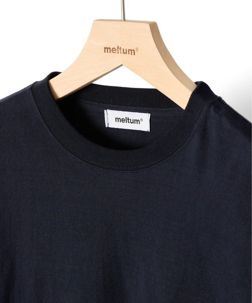 meltum(メルタム)の「RUBBER TAG TEE L/S(Tシャツ/カットソー・メンズ・ホワイト/グレー/ブラック/ネイビー/ブラウン・SMALL/X-LARGE/LARGE/MEDIUM/XX-LARGE)」の6枚目の写真