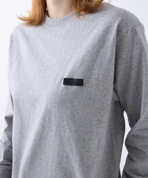 meltum(メルタム)の「RUBBER TAG TEE L/S(Tシャツ/カットソー・メンズ・ホワイト/グレー/ブラック/ネイビー/ブラウン・SMALL/X-LARGE/LARGE/MEDIUM/XX-LARGE)」の10枚目の写真