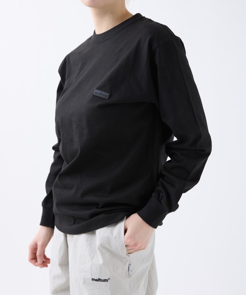 meltum(メルタム)の「RUBBER TAG TEE L/S(Tシャツ/カットソー・メンズ・ホワイト/グレー/ブラック/ネイビー/ブラウン・SMALL/X-LARGE/LARGE/MEDIUM/XX-LARGE)」の14枚目の写真