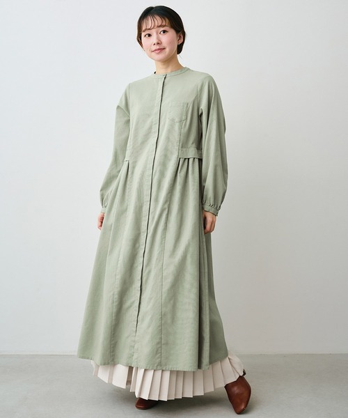 Sunny clouds(サニークラウズ)の「サニークラウズ 華やぎワンピース〈レディース〉(ワンピース・レディース・イエロー/グリーン/ピンク・X-LARGE/LARGE/XX-LARGE/MEDIUM/NM/2T)」の11枚目の写真