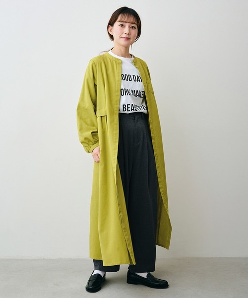 Sunny clouds(サニークラウズ)の「サニークラウズ 華やぎワンピース〈レディース〉(ワンピース・レディース・イエロー/グリーン/ピンク・X-LARGE/LARGE/XX-LARGE/MEDIUM/NM/2T)」の14枚目の写真