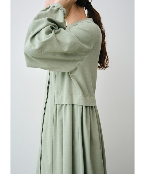 Sunny clouds(サニークラウズ)の「サニークラウズ 華やぎワンピース〈レディース〉(ワンピース・レディース・イエロー/グリーン/ピンク・X-LARGE/LARGE/XX-LARGE/MEDIUM/NM/2T)」の21枚目の写真