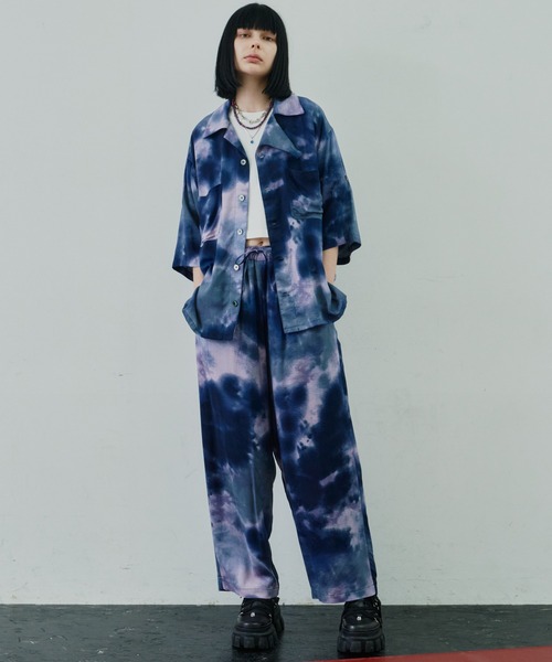 AIVER(アイバー)の「AIVER アブストラクトエアリーイージーパンツ(その他パンツ・メンズ・ネイビー/レッド/ストーン・SMALL/MEDIUM/LARGE)」の21枚目の写真