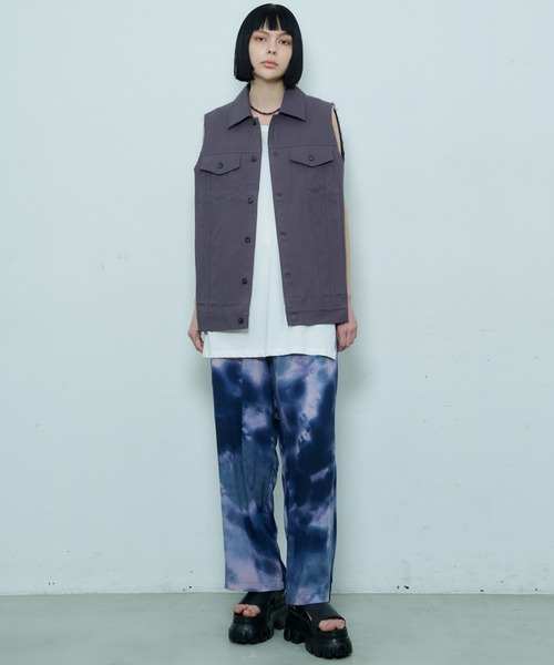 AIVER(アイバー)の「AIVER アブストラクトエアリーイージーパンツ(その他パンツ・メンズ・ネイビー/レッド/ストーン・SMALL/MEDIUM/LARGE)」の22枚目の写真