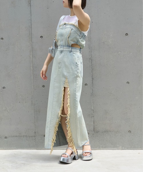 RAY CASSIN（レイカズン）の「チューブベルトサンダル（サンダル・レディース・ホワイト/シルバー/ブラック・LARGE/SMALL/MEDIUM）」の22枚目の写真